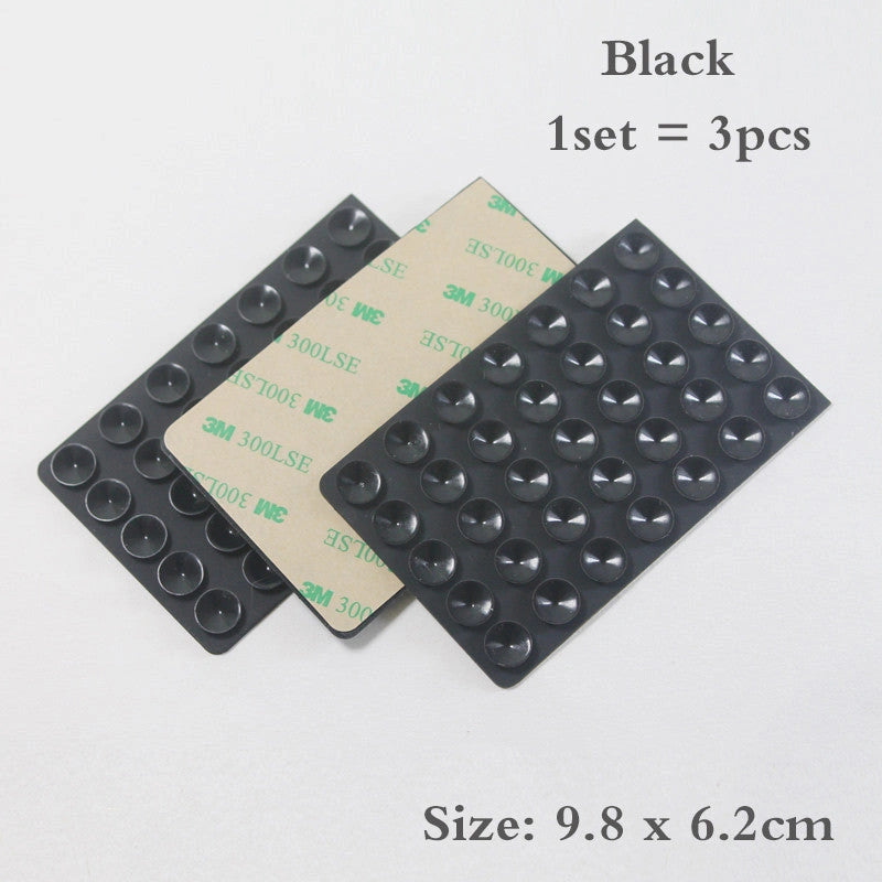 24 Grain Square Silicone Suction Cup for Mobile Phone Holster