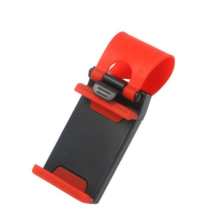 Universal Steering Wheel Phone Mount for Hands-Free Navigation