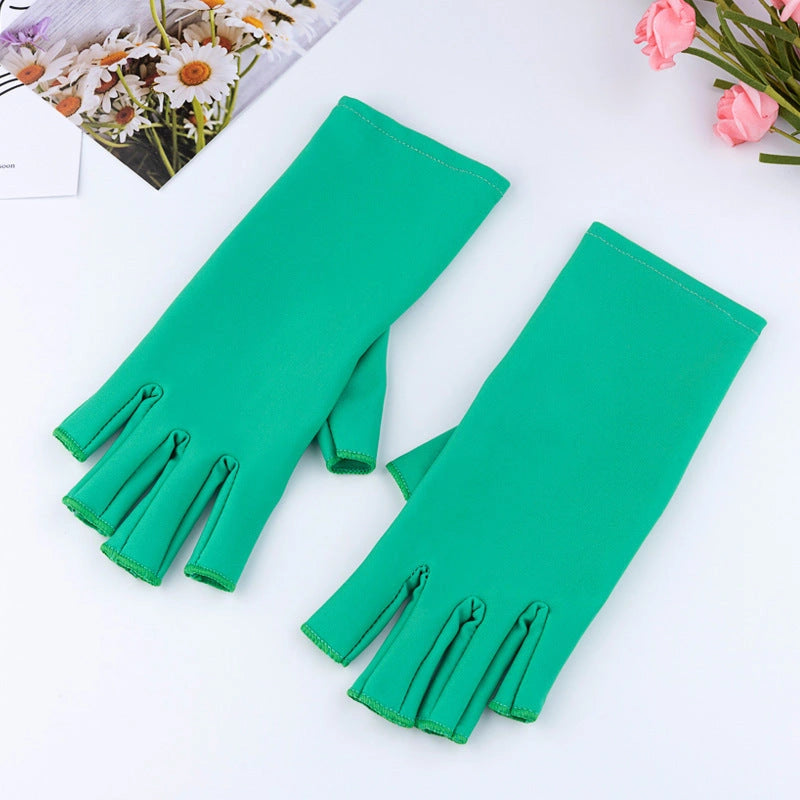 Stylish UV Protection Manicure Gloves