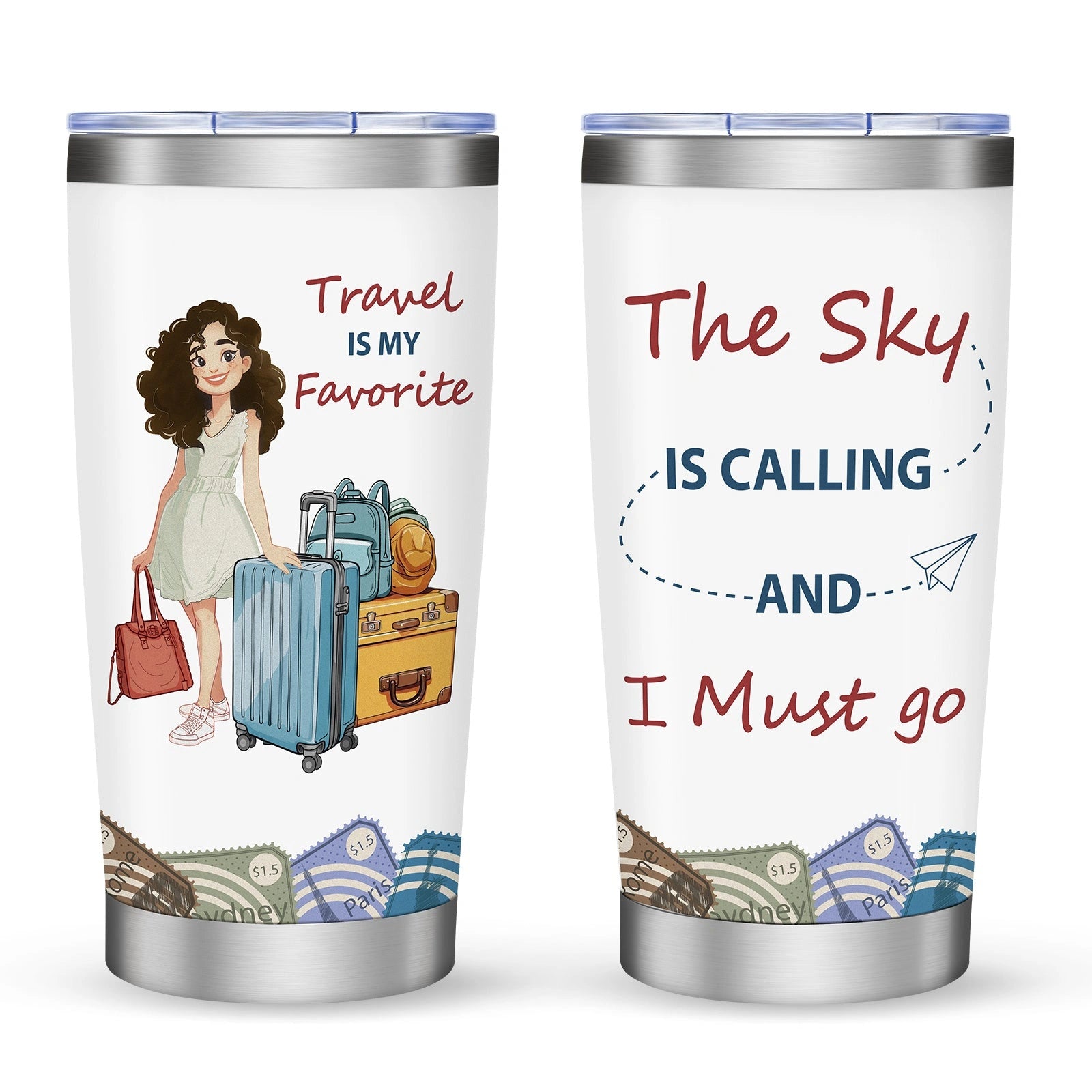20oz Car Cup with Secure Lid