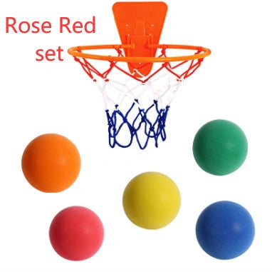 Silent High Density Foam Sports Ball for Indoor Basketball Games