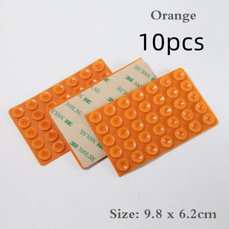 24 Grain Square Silicone Suction Cup for Mobile Phone Holster