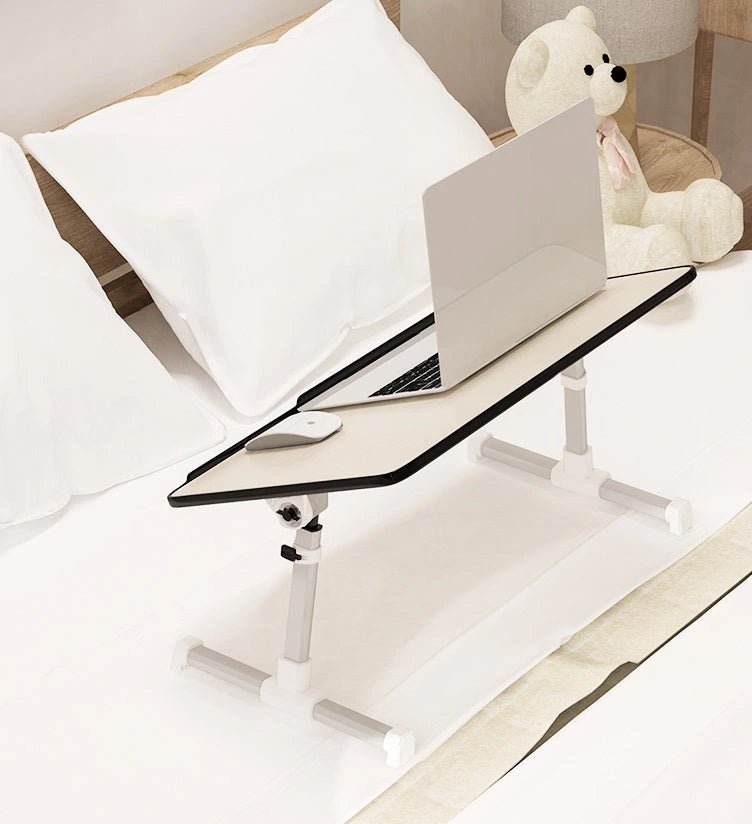 Adjustable Laptop Desk Stand with Foldable Design for Bed or Standing Use