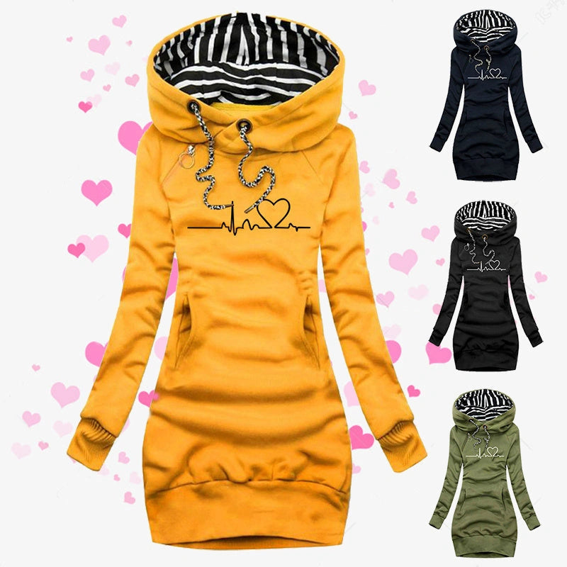 Heart Print Women