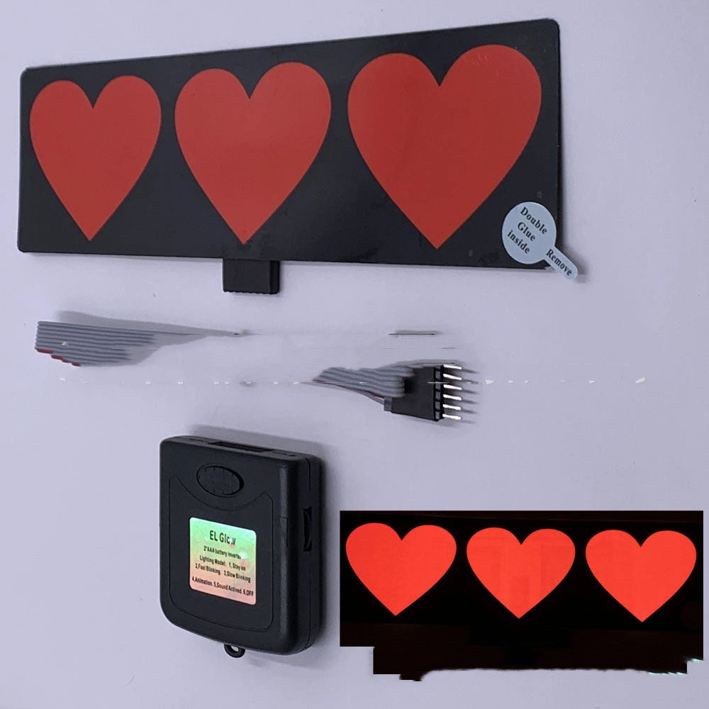Ultra-thin LED Car Windshield Glow Panel with Uniform Brightness