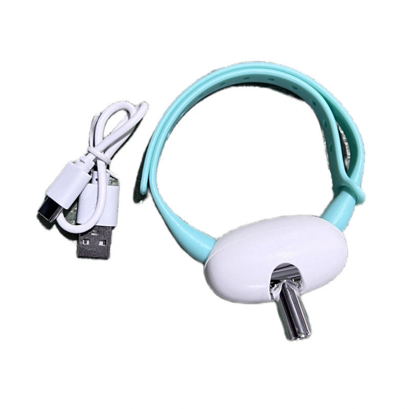 Smart Laser Teasing Cat Collar with USB Charging for Interactive Play
