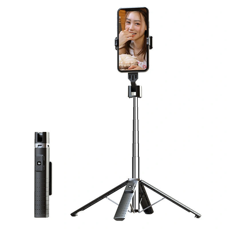 Quadrupod Double Fill Light Selfie Stick with Bluetooth 4.2
