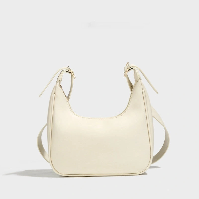 Stylish Women's Crossbody Dumpling Bag in PU Leather