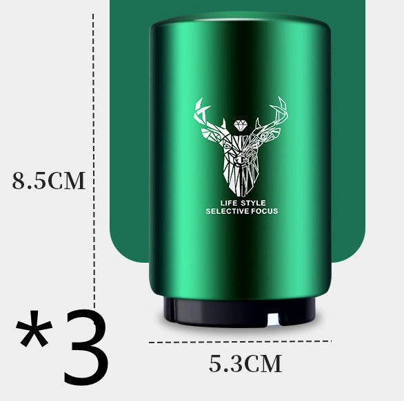 Stainless Steel Automatic Beer Bottle Opener with Magnet Cap Catcher