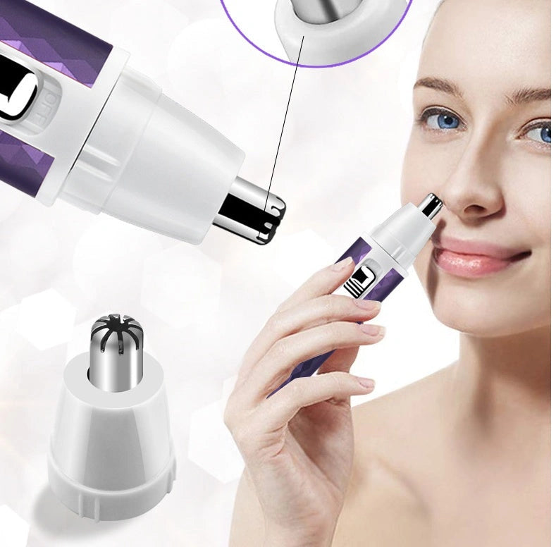 Portable Electric Razor for Women: Multi-functional Body and Facial Hair Trimmer