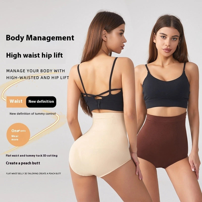 Seamless High Waist Plus Size Abdominal Pants with Waist Girdle
