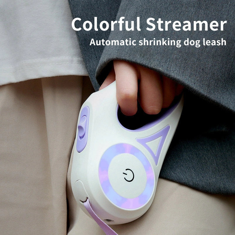 Retractable Dog Leash with Automatic Brake System for Small to Medium Pets