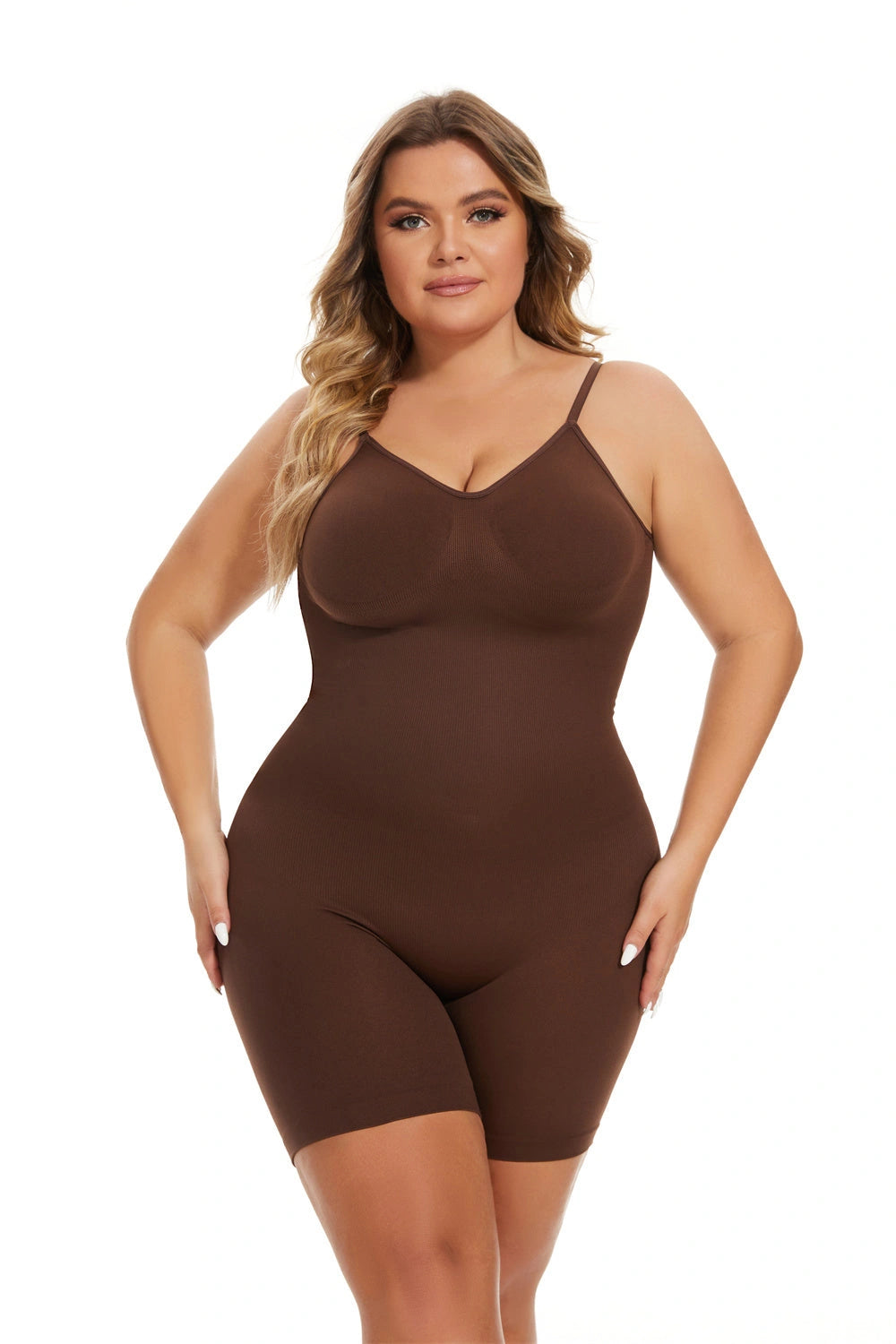 Slimming Waist-Fitted Jumpsuit with Exposed Back
