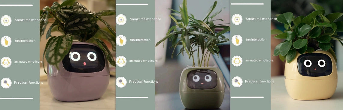 Smart Planter with 7 Sensors and AI for Easy Plant Care
