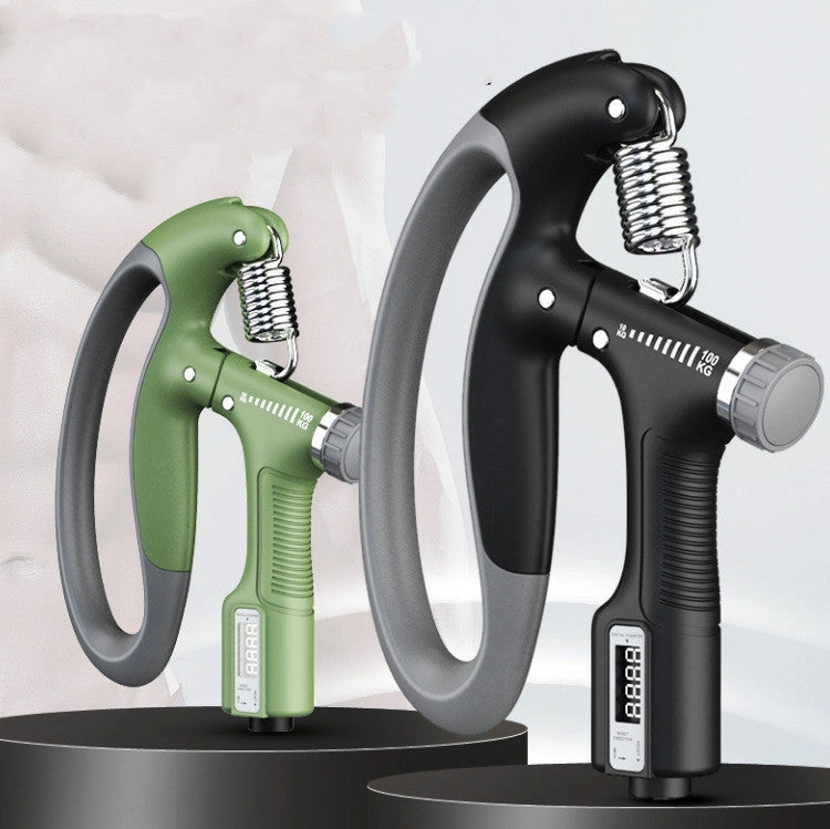 Smart Counting Grip with Adjustable Resistance 10-100KG for Hand and Arm Training