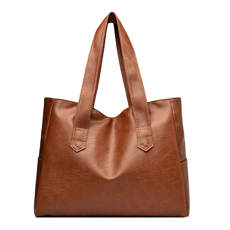 Stylish Large Capacity Commuter Shoulder Bag for Autumn and Winter