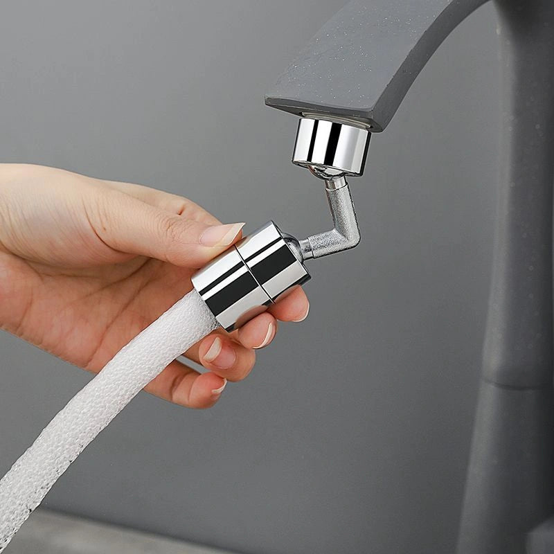 Universal Splash-proof Outer Joint Swivel Faucet with 360° Rotation