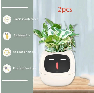 Smart Planter with 7 Sensors and AI for Easy Plant Care
