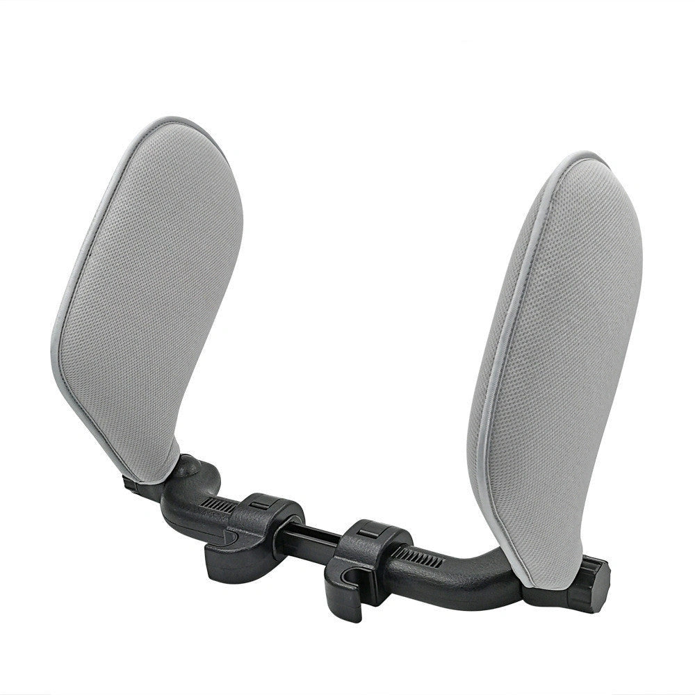 Adjustable Car Seat Headrest Pillow with Memory Foam for Neck Support