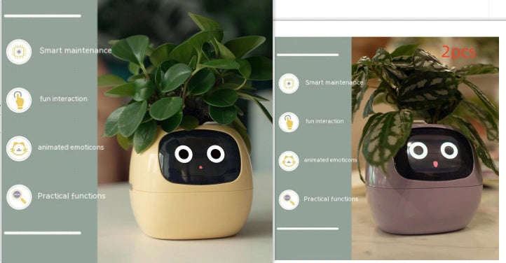 Smart Planter with 7 Sensors and AI for Easy Plant Care