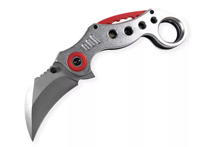 Stainless Steel Outdoor Folding Claw Knife with Space Aluminium Handle