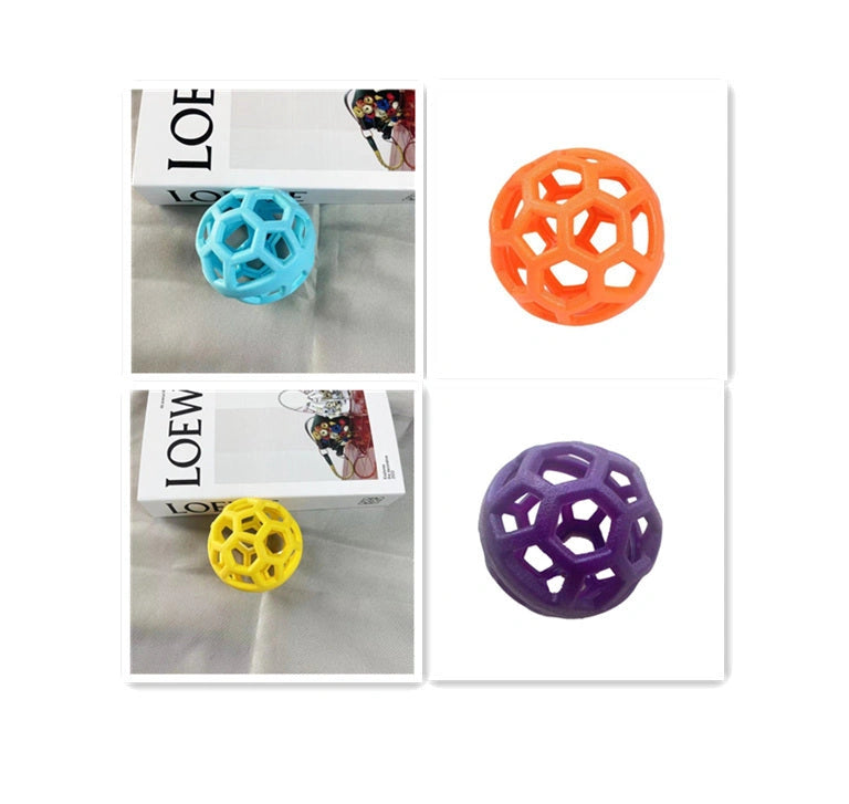 TPR Dog Chew Ball Toy for Interactive Play and Teeth Cleaning