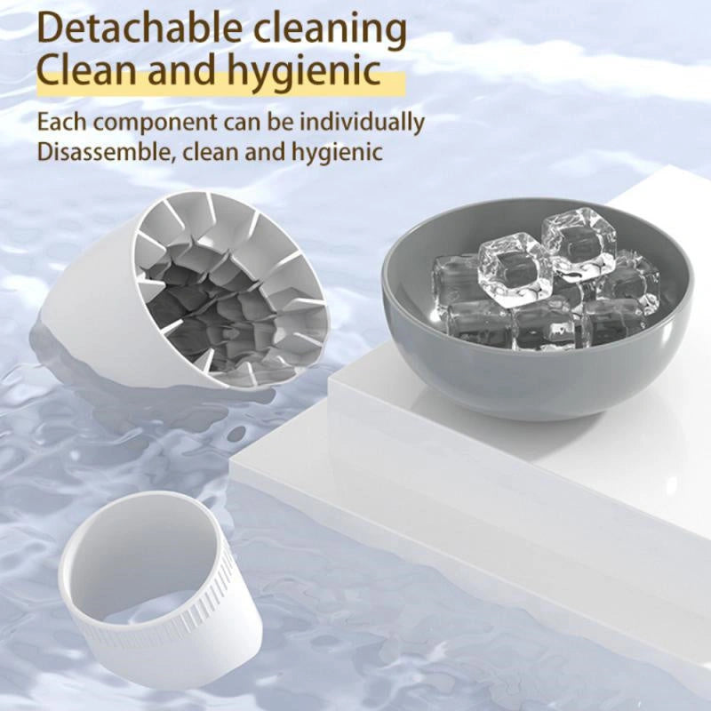 Silicone Mushroom Ice Cup Mold for Easy Demoulding and Homemade Crushed Ice