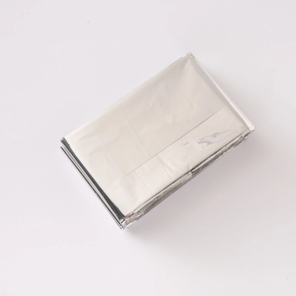 Double-sided Silver Emergency Blanket for Outdoor Survival