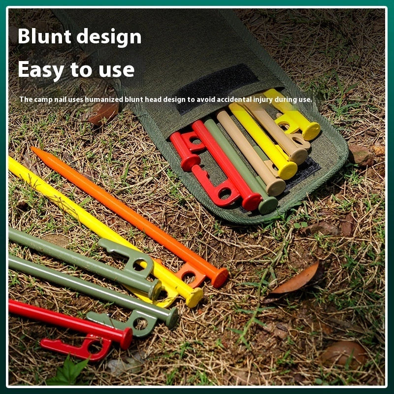 Sturdy Steel Camping Peg for Secure Tent Pitching