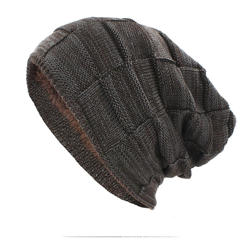 Unisex Wool Knitted Beanie for Winter Warmth and Style