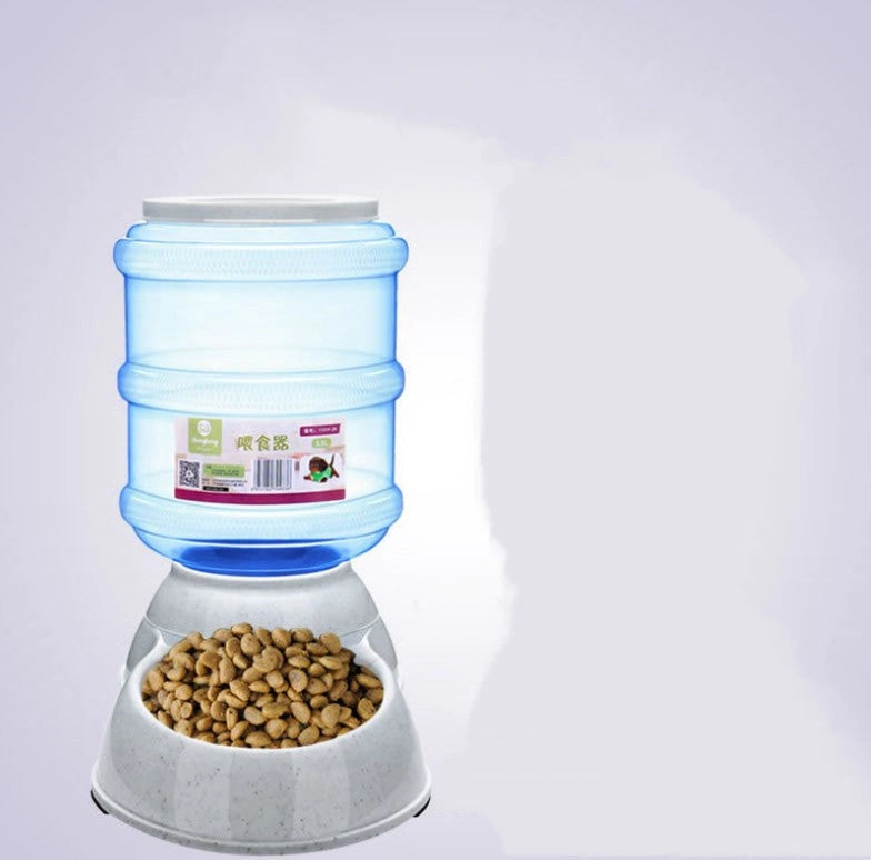 Automatic Pet Feeder and Water Dispenser with Large Capacity for Cats and Dogs