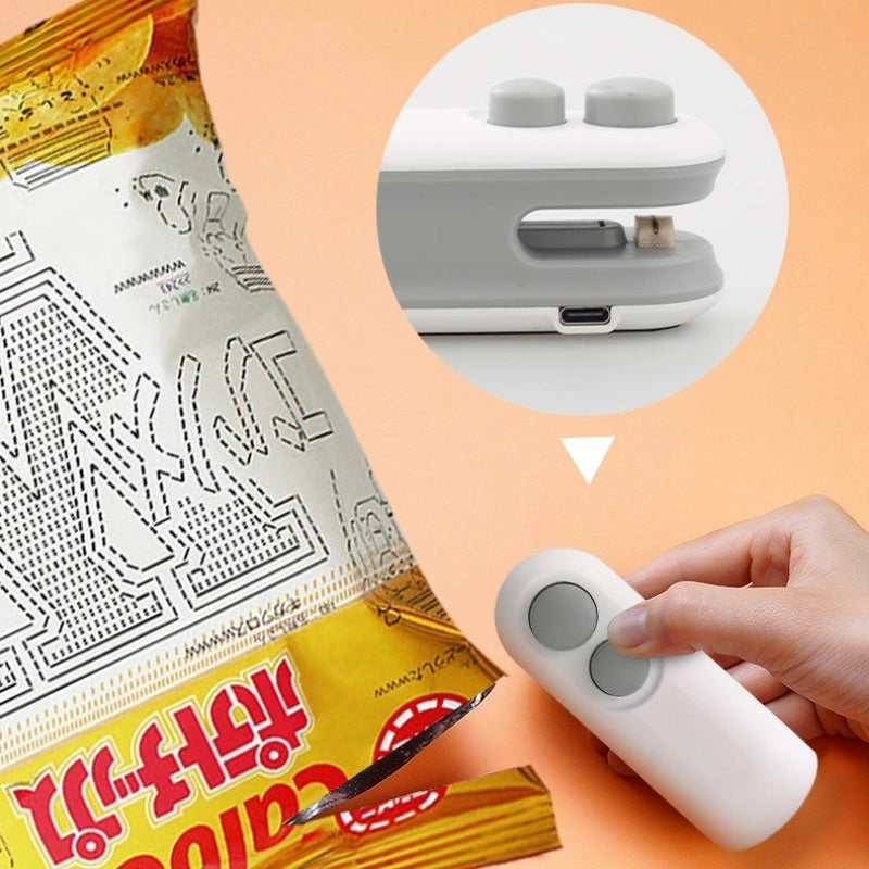 USB Rechargeable Handheld Vacuum Sealer for Food Storage