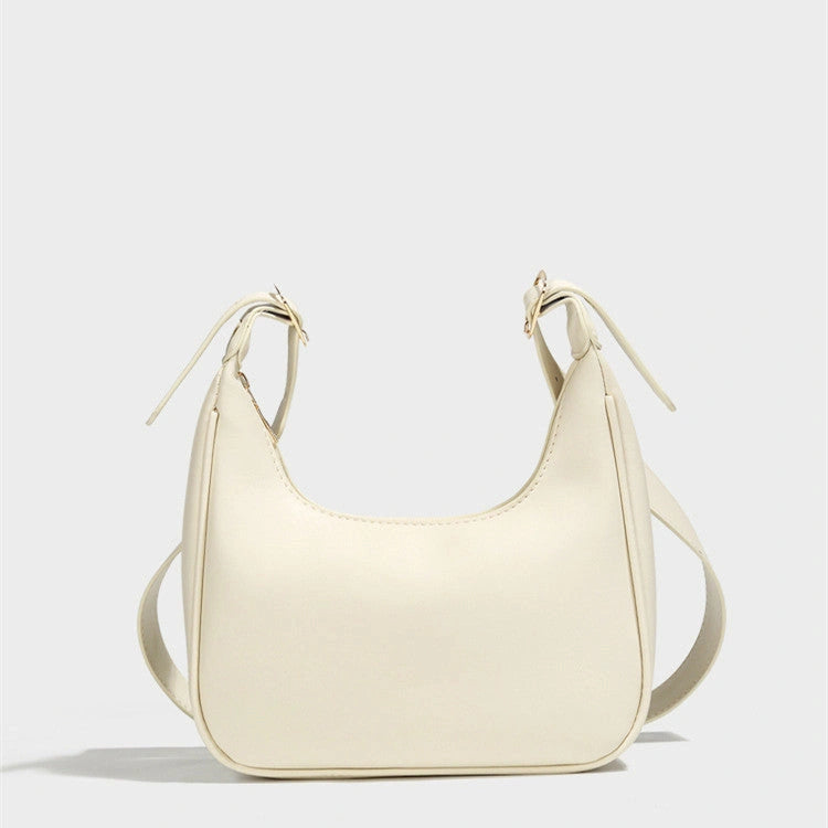 Stylish Women's Crossbody Dumpling Bag in PU Leather