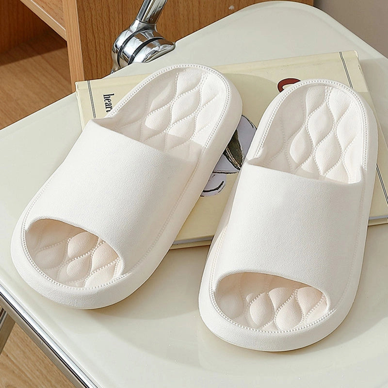 Unisex EVA Summer Slippers with Bump Texture Sole