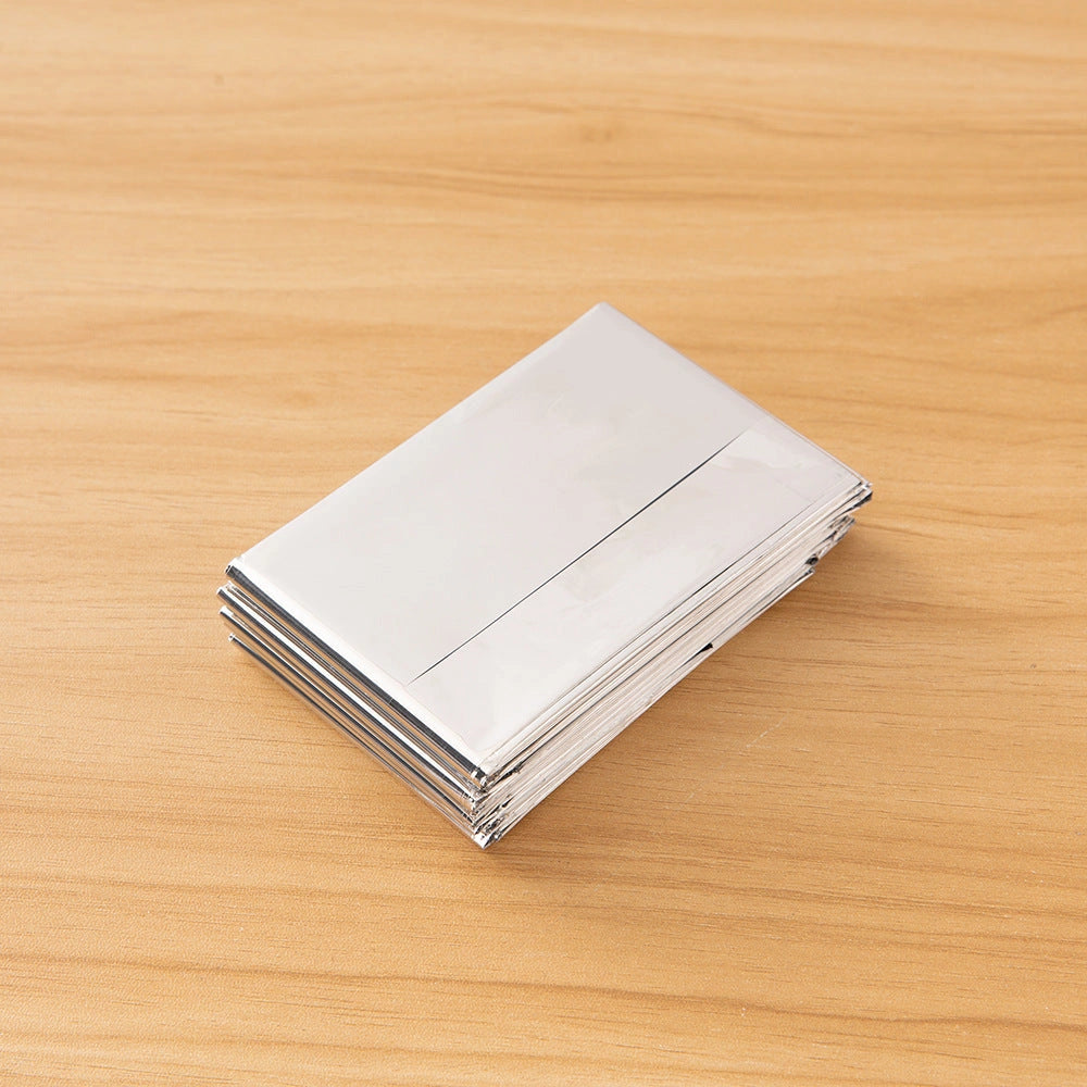 Double-sided Silver Emergency Blanket for Outdoor Survival