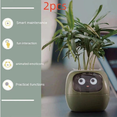 Smart Planter with 7 Sensors and AI for Easy Plant Care
