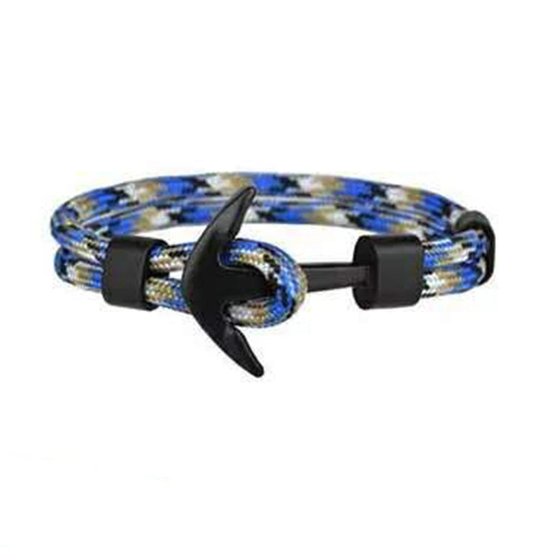 Anchor Bracelet with Hand Strap for Unisex Wear
