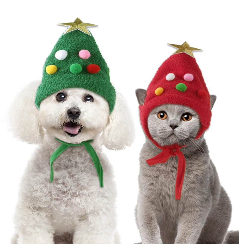 Christmas Pet Costume with Velvet Material for Winter Warmth