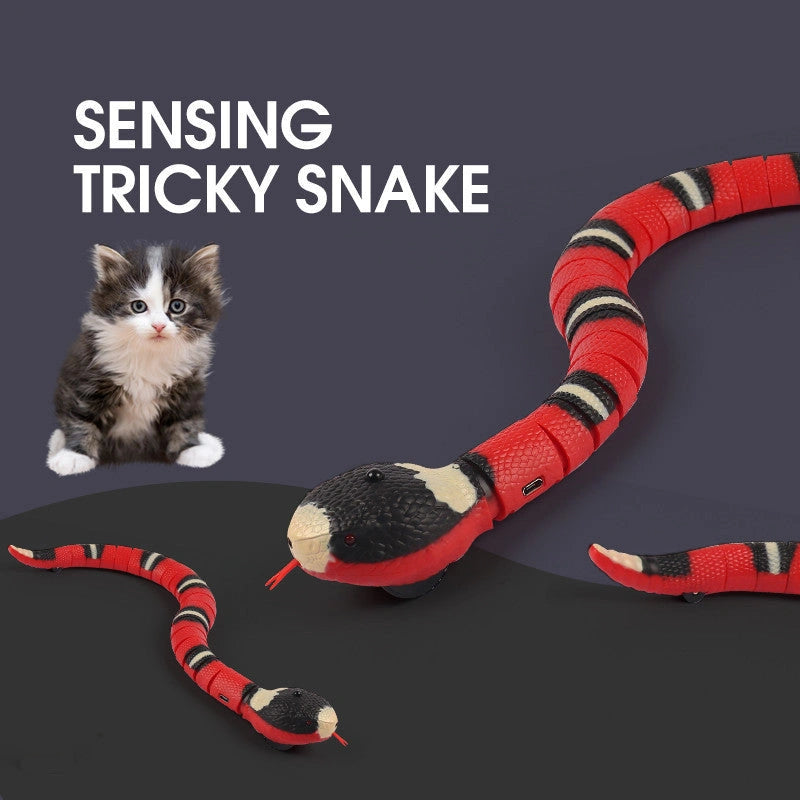 Smart Sensing Interactive Cat Toy with USB Rechargeable Feature