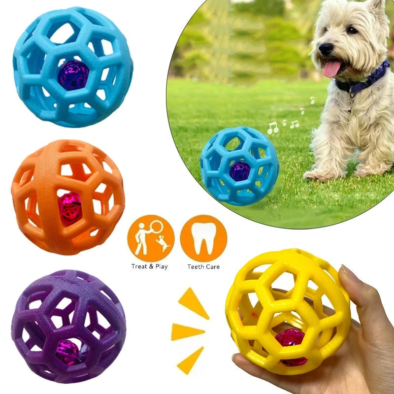 TPR Dog Chew Ball Toy for Interactive Play and Teeth Cleaning