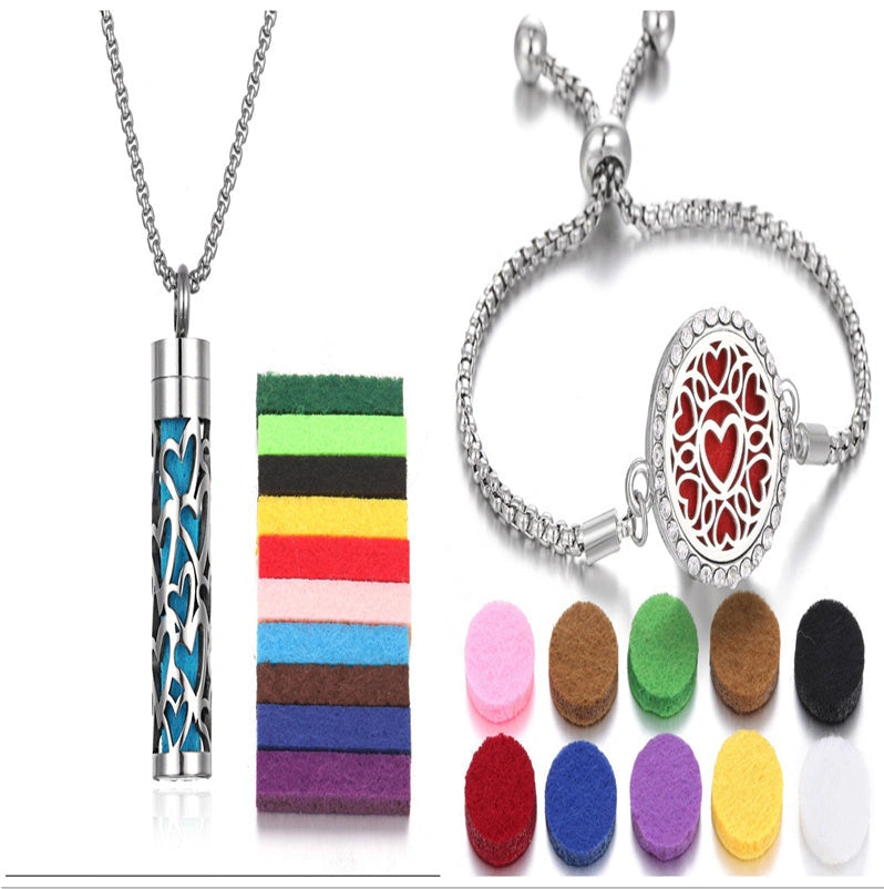 Stylish Aromatherapy Bracelet with Essential Oil Diffuser