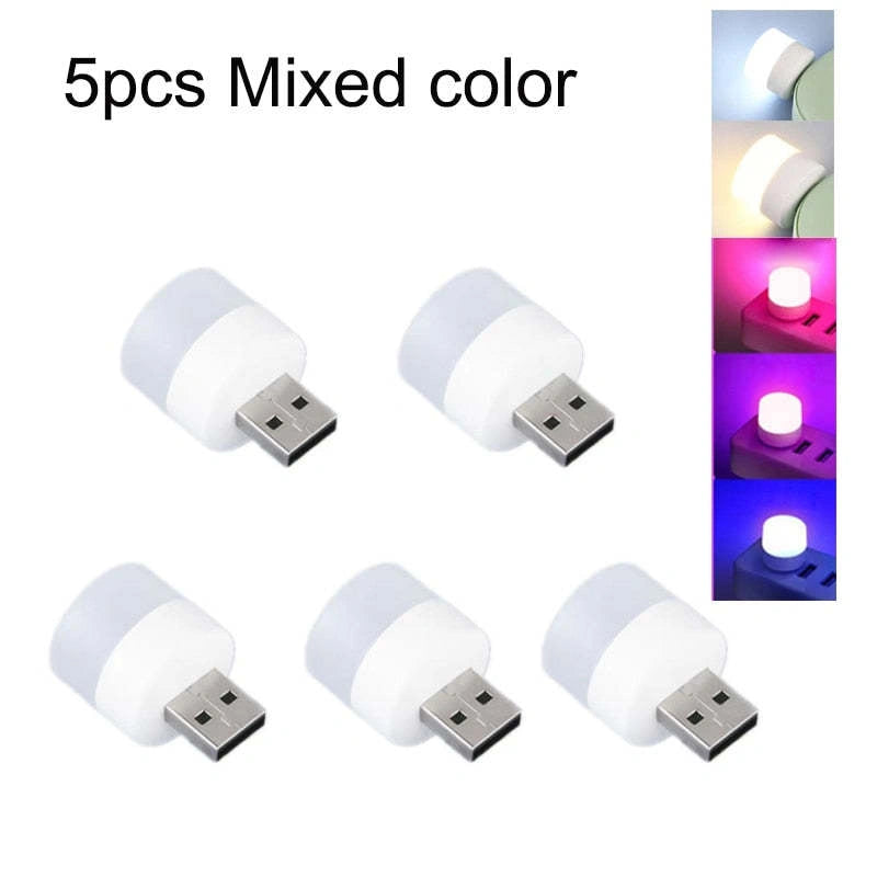 USB LED Night Light with Eye Protection for Reading and Sleep