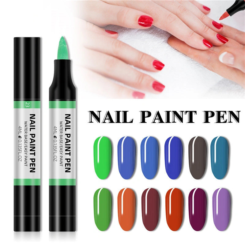 24 Colour Nail Polish Painting Pen Set with 3D Flower Design Capability