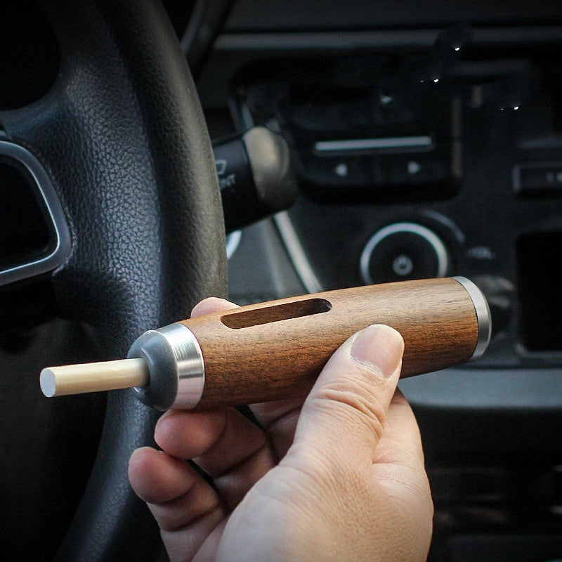 Smoking Artifact Bullet-free Cigarette Case in Walnut Wood