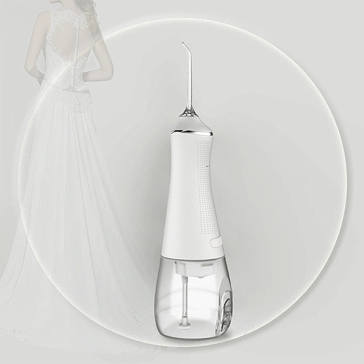 USB Rechargeable Oral Irrigator with 3 Cleaning Modes and 350ml Water Tank