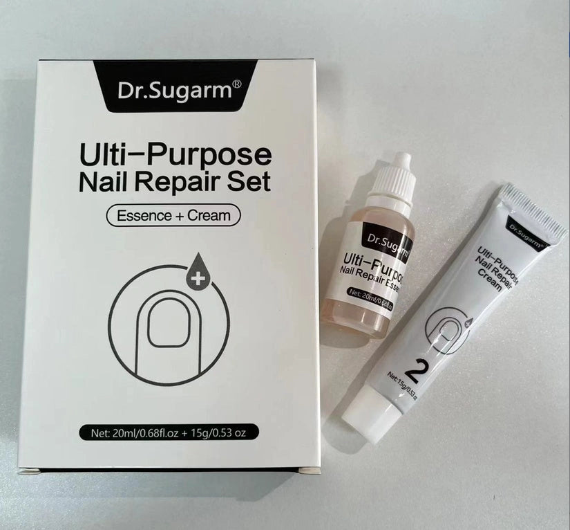 Dr.Sugarm Nail Repair Fluid with mint ingredients for nail care