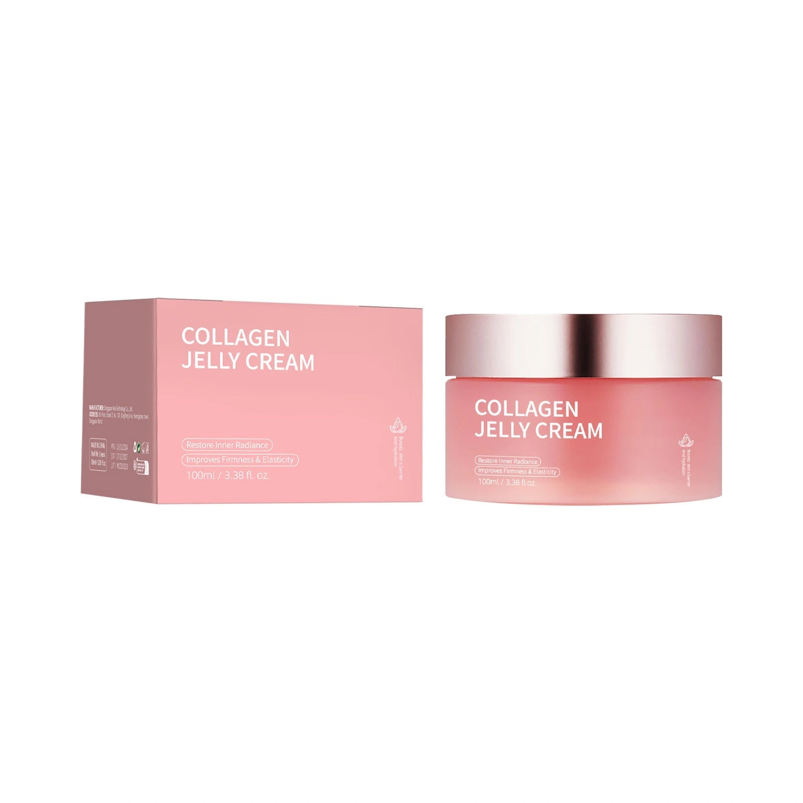 Collagen Jelly Face Cream with Nicotinamide for Moisturising and Brightening