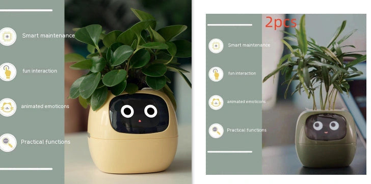 Smart Planter with 7 Sensors and AI for Easy Plant Care