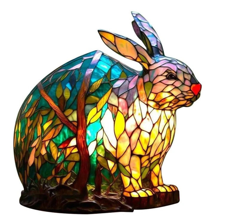 2024 3D Coloured Animal Light Desk Lamp with USB Plug
