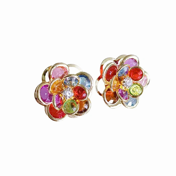 Small Flower Stud Earrings for Women - Trendy and Sweet Design